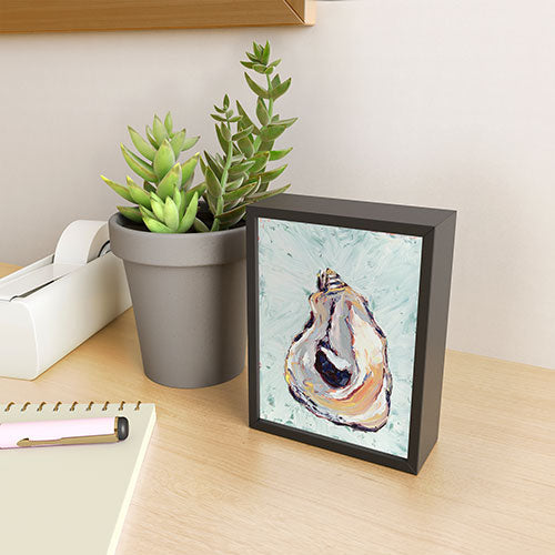 Magladry art studio Oyster shell Framed Mini Art Print