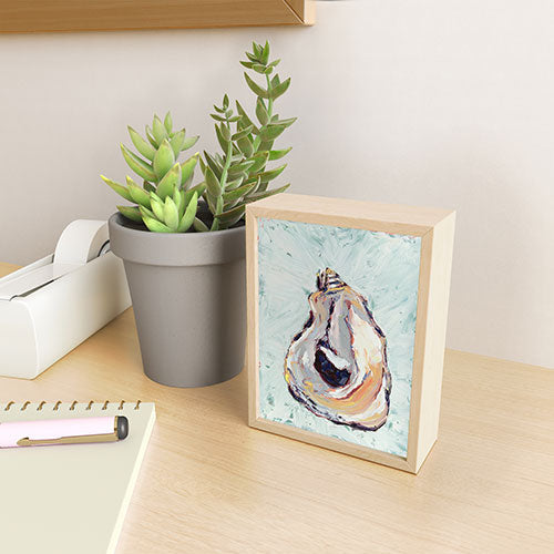 Magladry art studio Oyster shell Framed Mini Art Print
