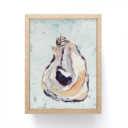 Magladry art studio Oyster shell Framed Mini Art Print
