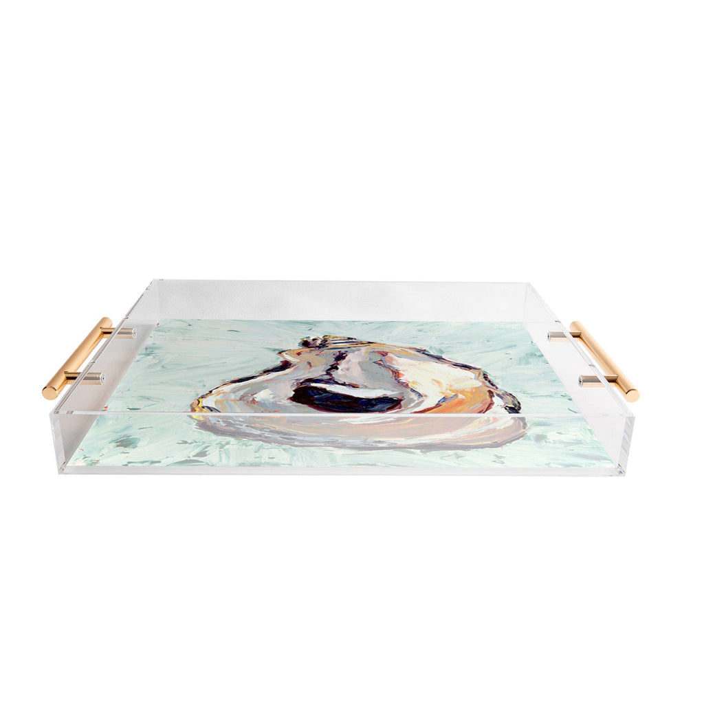 Magladry art studio Oyster shell Acrylic Tray
