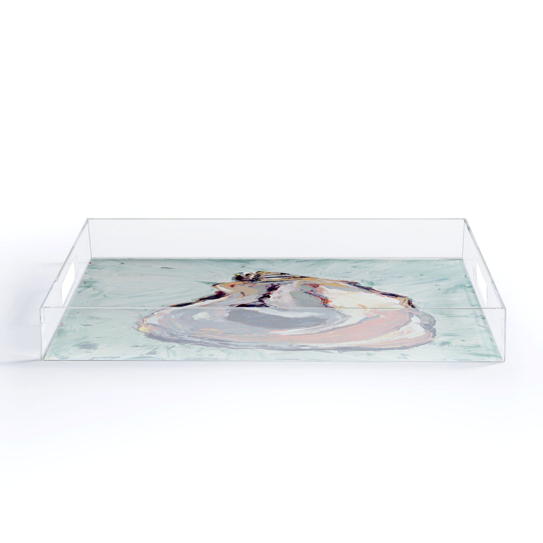 Magladry art studio Oyster shell Acrylic Tray