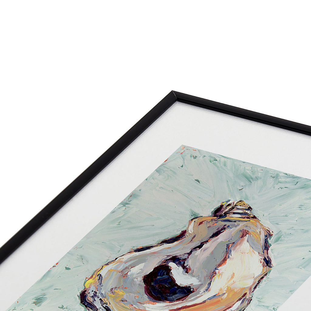Magladry art studio Oyster shell Metal Framed Art Print