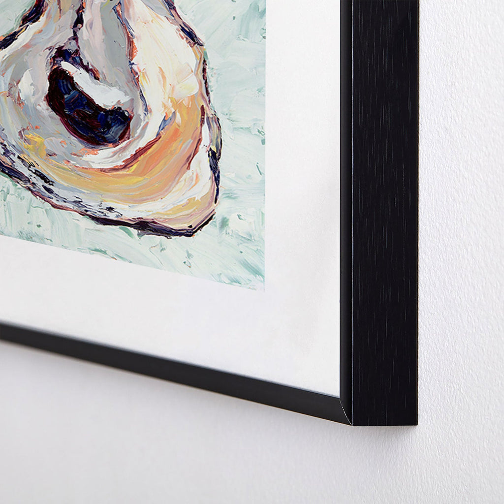 Magladry art studio Oyster shell Metal Framed Art Print