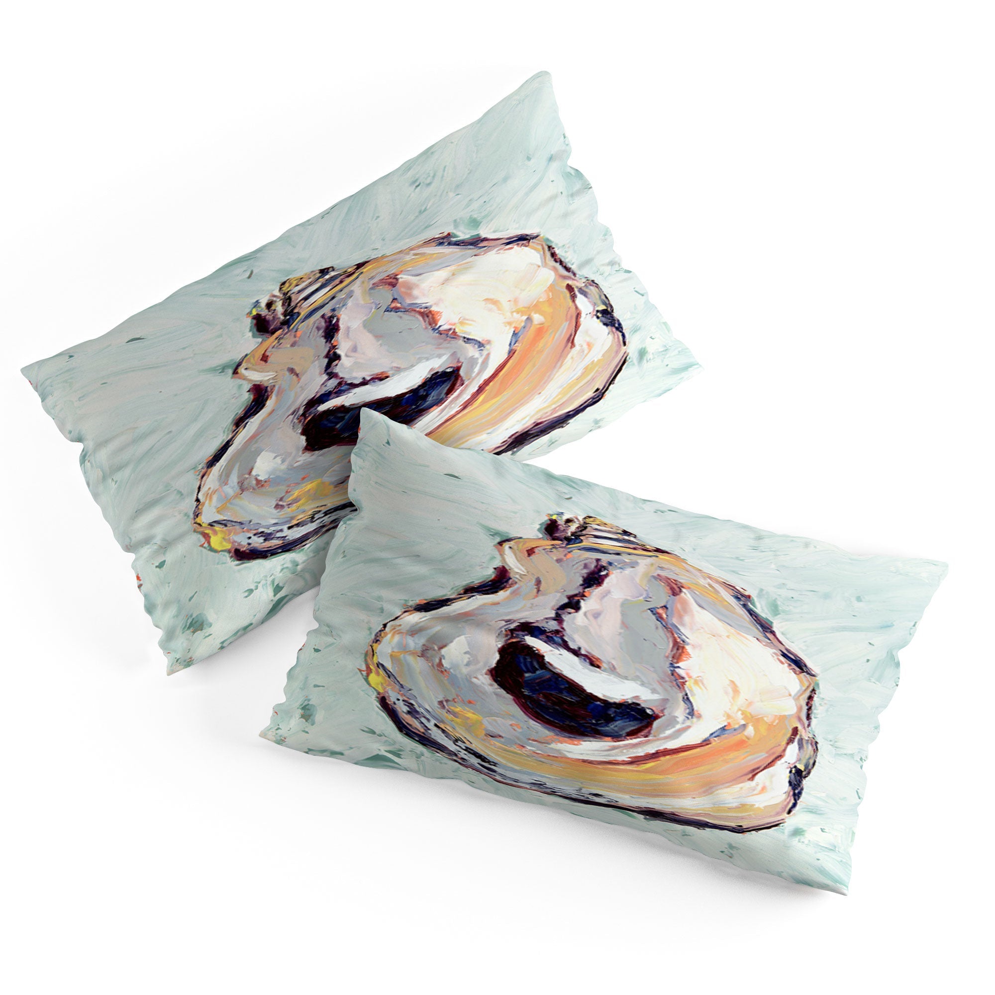Magladry art studio Oyster shell Pillow Shams