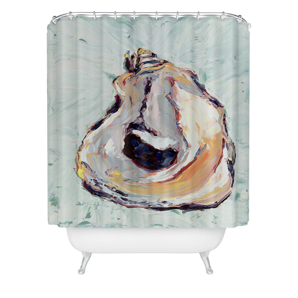 Magladry art studio Oyster shell Shower Curtain