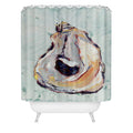 Magladry art studio Oyster shell Shower Curtain