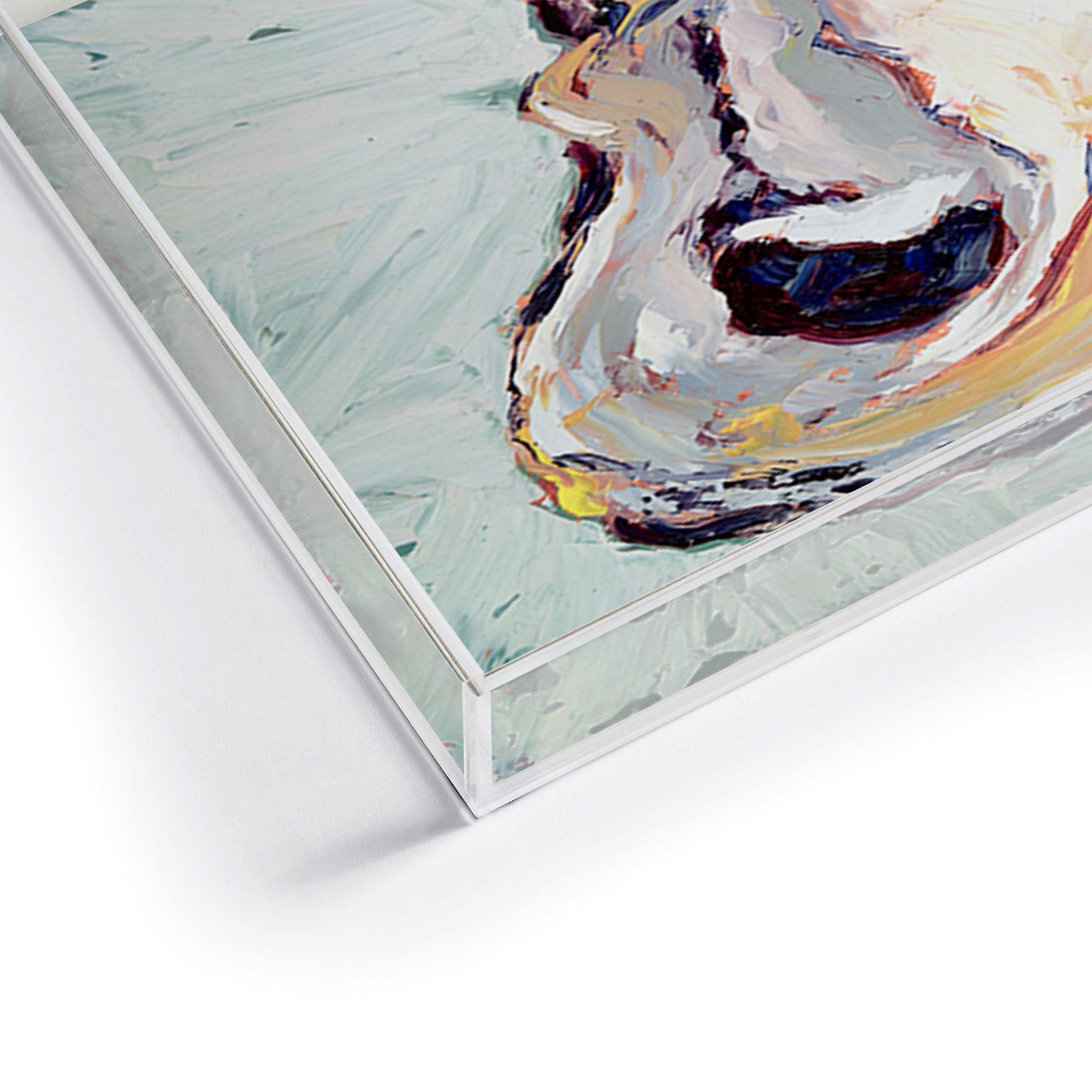 Magladry art studio Oyster shell Acrylic Tray