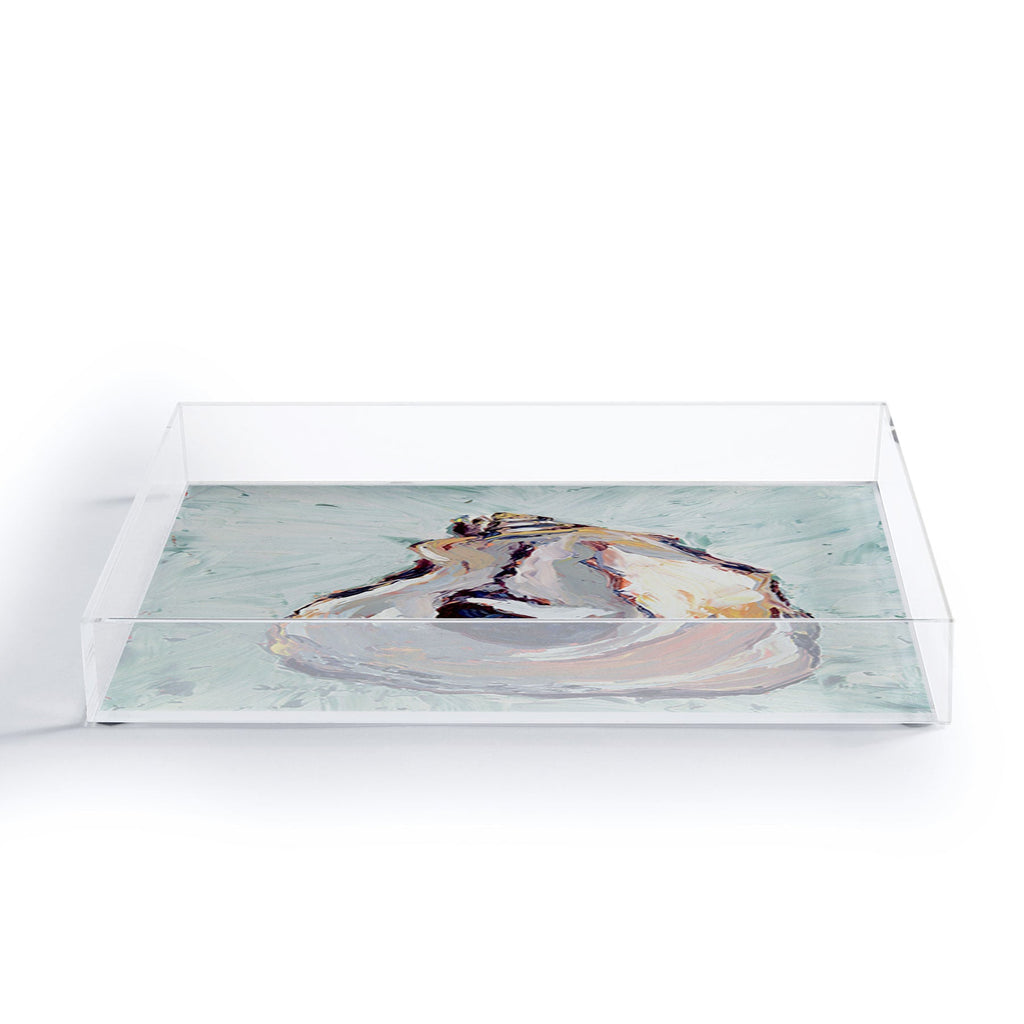 Magladry art studio Oyster shell Acrylic Tray