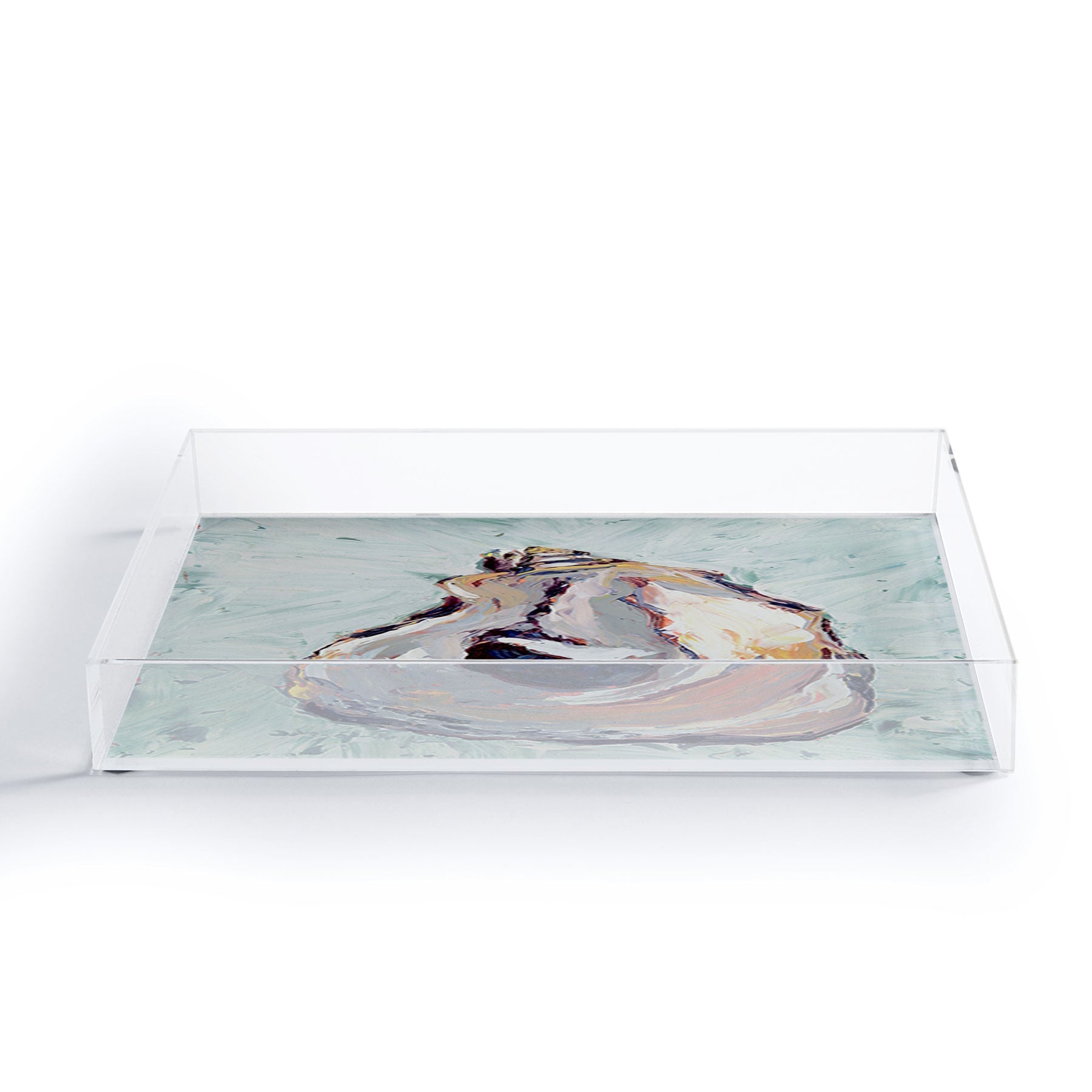 Magladry art studio Oyster shell Acrylic Tray