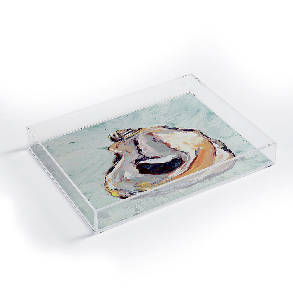 Magladry art studio Oyster shell Acrylic Tray