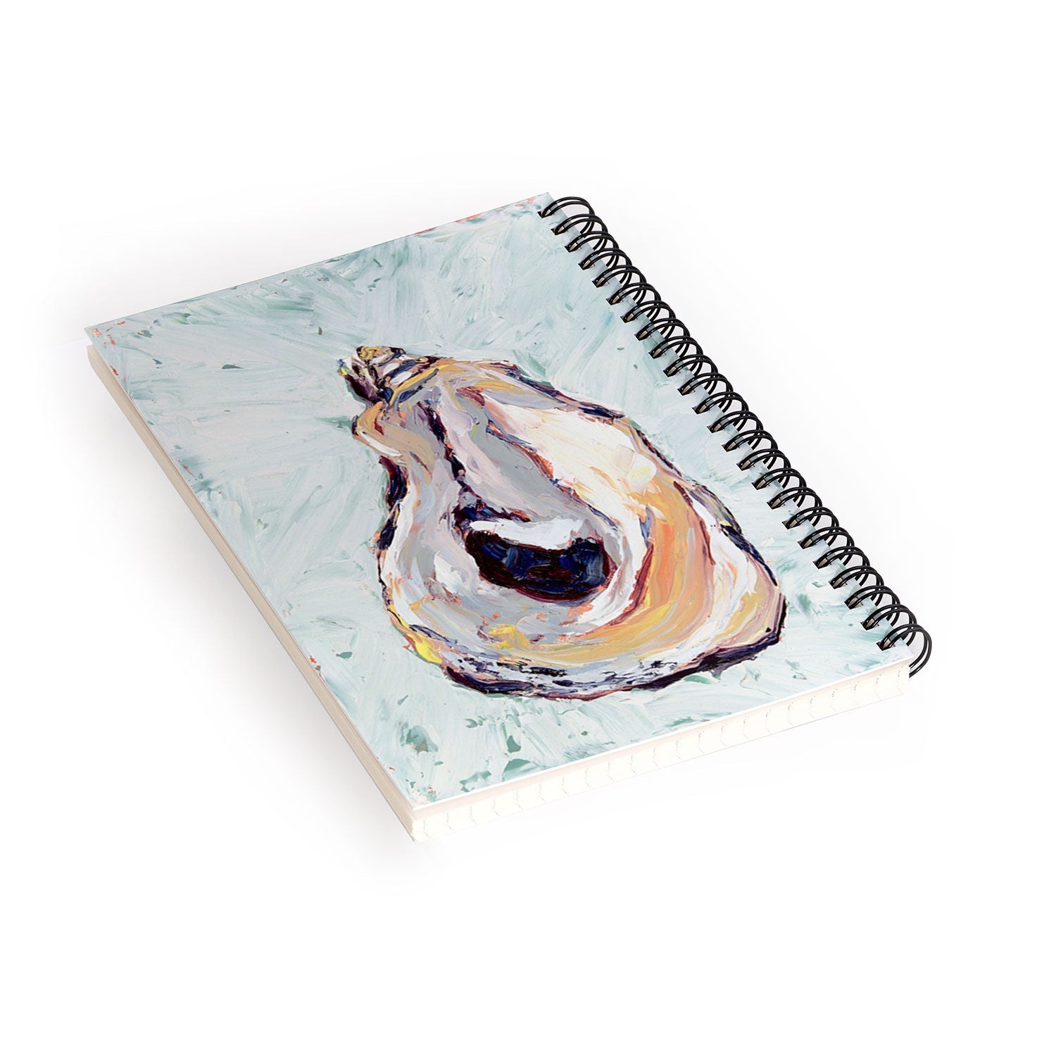 Magladry art studio Oyster shell Spiral Notebook