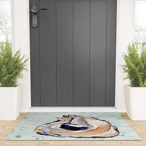 Magladry art studio Oyster shell Welcome Mat