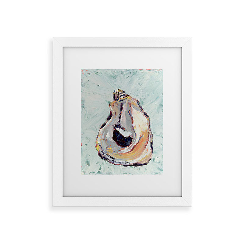 Magladry art studio Oyster shell Framed Art Print