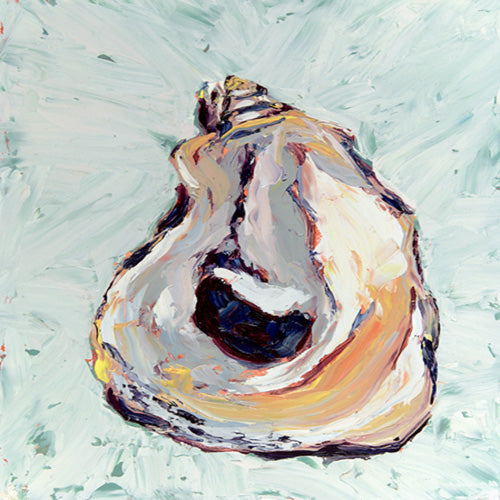 Magladry art studio Oyster shell Shower Curtain