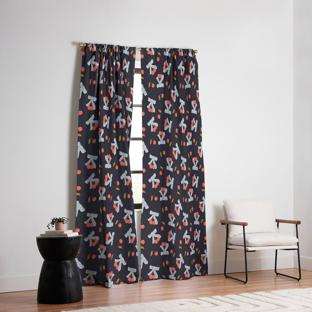 Jennifer Labre Cherries and Bows Blackout Non Repeat