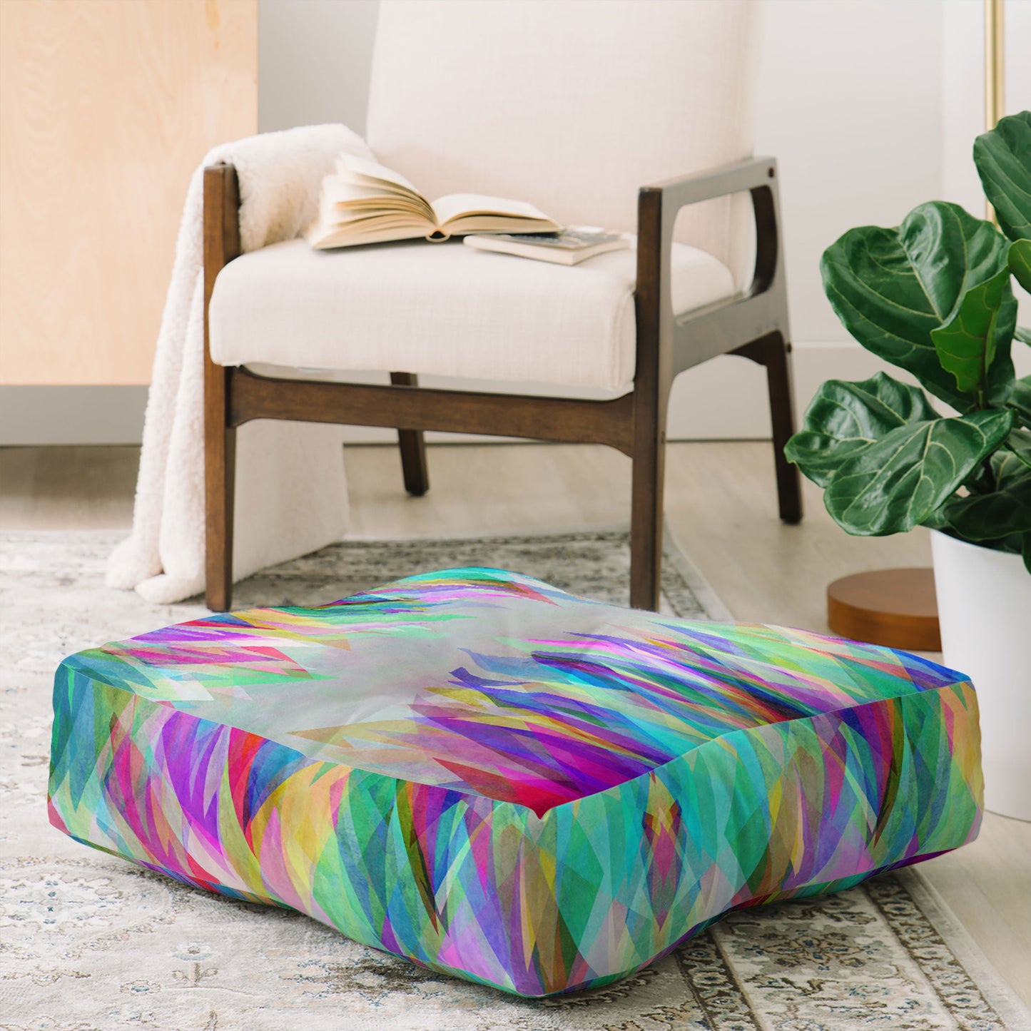 Mareike Boehmer Graphic 106 X Floor Pillow Square