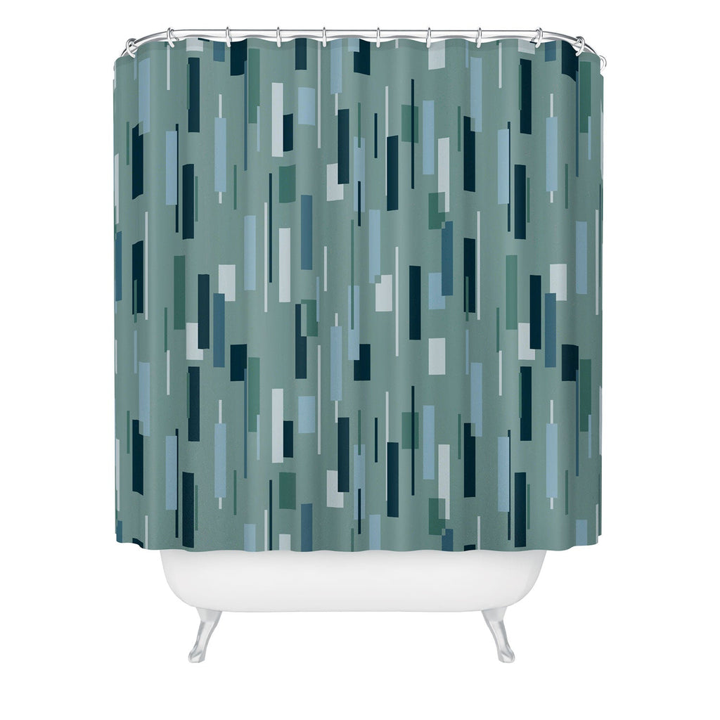 Mareike Boehmer Scandinavian Elegance Matrix 1 Shower Curtain