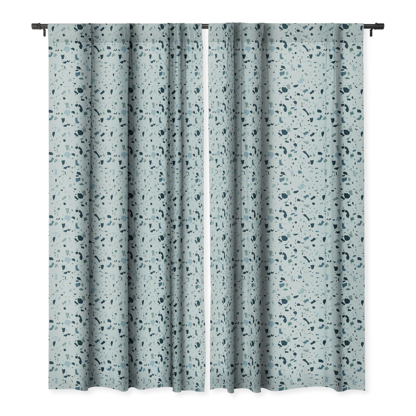 Mareike Boehmer Scandinavian Elegance Terrazzo Blackout Window Curtain