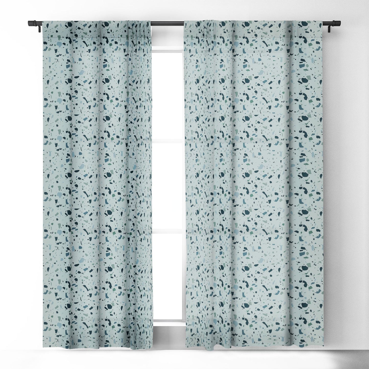 Mareike Boehmer Scandinavian Elegance Terrazzo Blackout Window Curtain