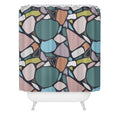 Mareike Boehmer Stones Orderly 1 Shower Curtain
