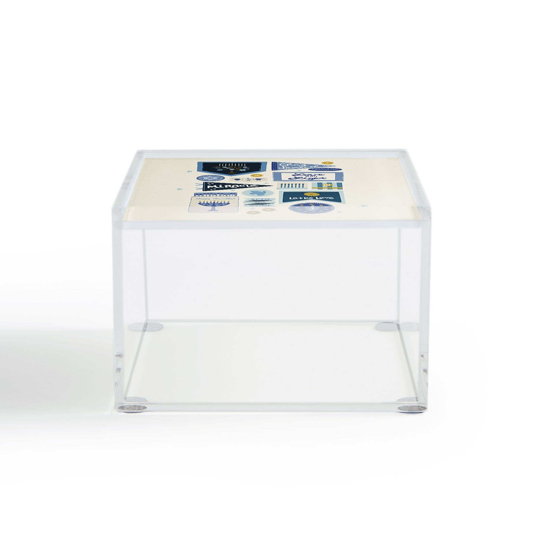 Marni Hanukkah Banners Signs and Pennants Acrylic Box