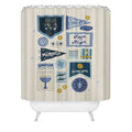 Marni Hanukkah Banners Signs and Pennants Shower Curtain