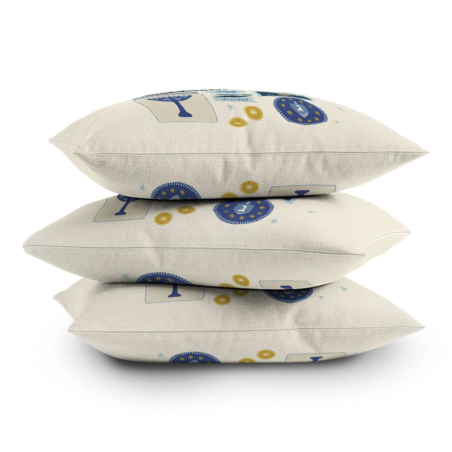 Marni Hanukkah Banners Signs and Pennants Outdoor Throw Pillow