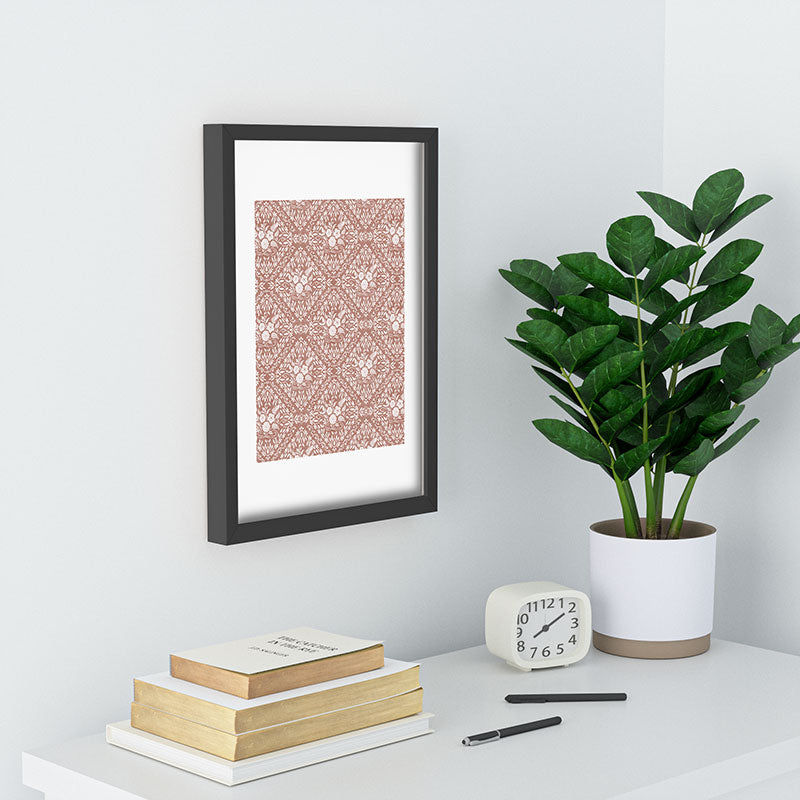 Marta Barragan Camarasa Antique Botanical Bliss Recessed Framing Rectangle