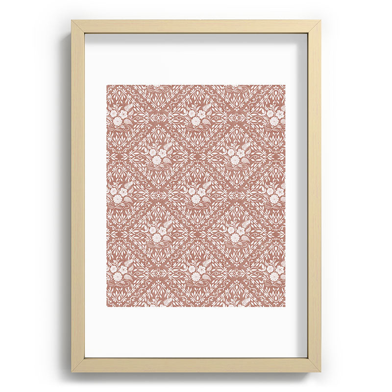 Marta Barragan Camarasa Antique Botanical Bliss Recessed Framing Rectangle