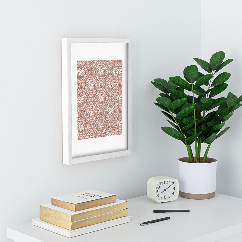Marta Barragan Camarasa Antique Botanical Bliss Recessed Framing Rectangle