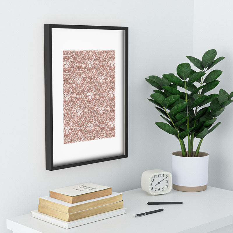 Marta Barragan Camarasa Antique Botanical Bliss Recessed Framing Rectangle