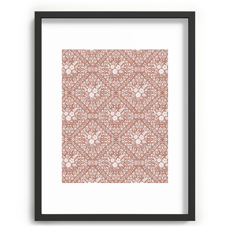 Marta Barragan Camarasa Antique Botanical Bliss Recessed Framing Rectangle