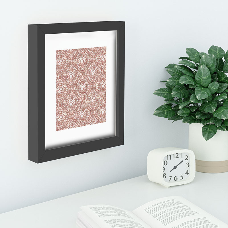 Marta Barragan Camarasa Antique Botanical Bliss Recessed Framing Rectangle