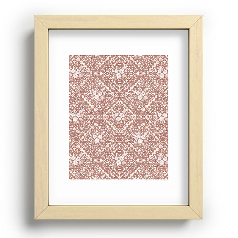 Marta Barragan Camarasa Antique Botanical Bliss Recessed Framing Rectangle