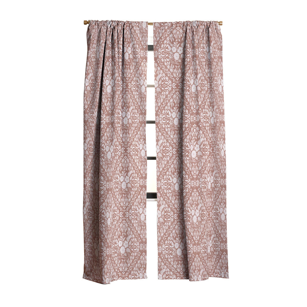 Marta Barragan Camarasa Antique Botanical Bliss Blackout Window Curtain