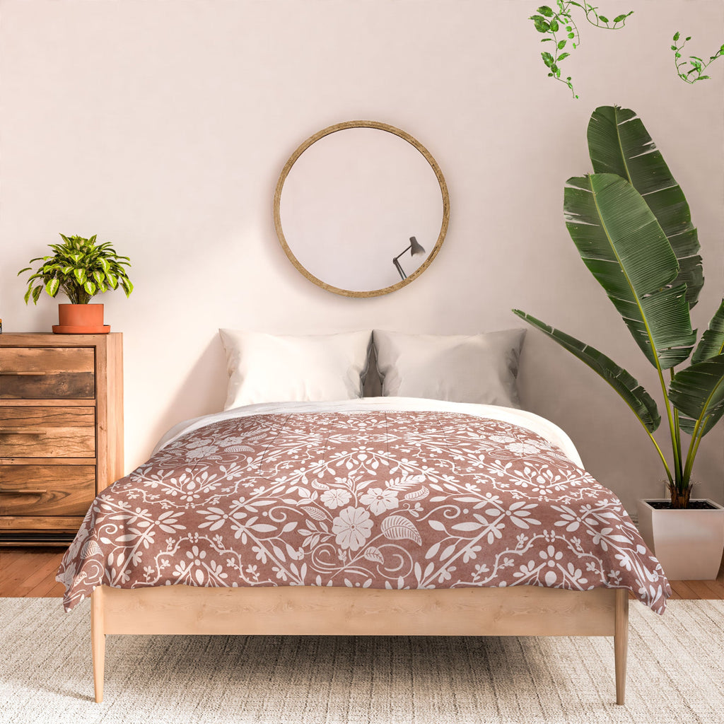 Marta Barragan Camarasa Antique Botanical Bliss Comforter