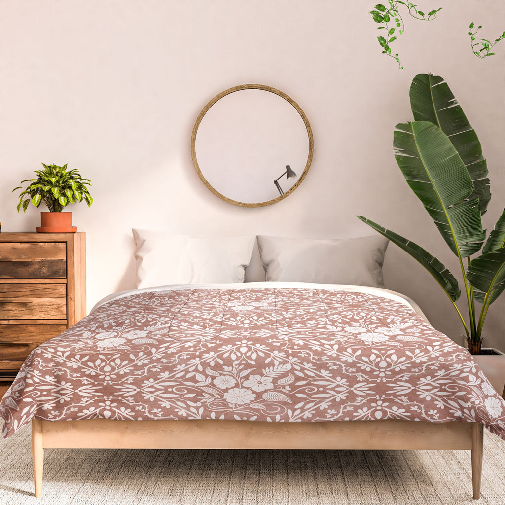 Marta Barragan Camarasa Antique Botanical Bliss Comforter