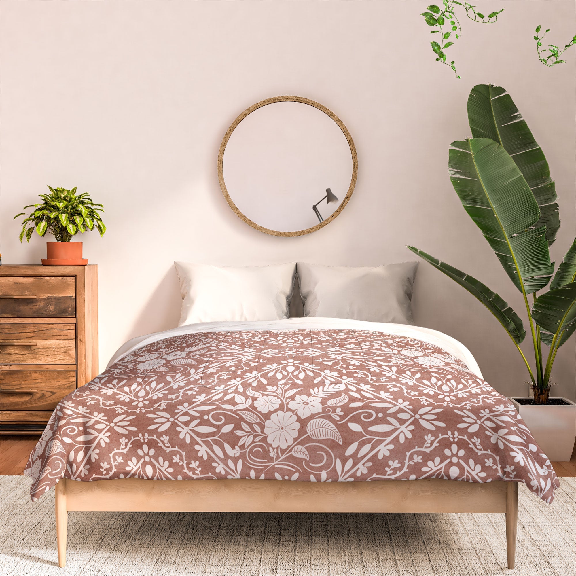 Marta Barragan Camarasa Antique Botanical Bliss Comforter