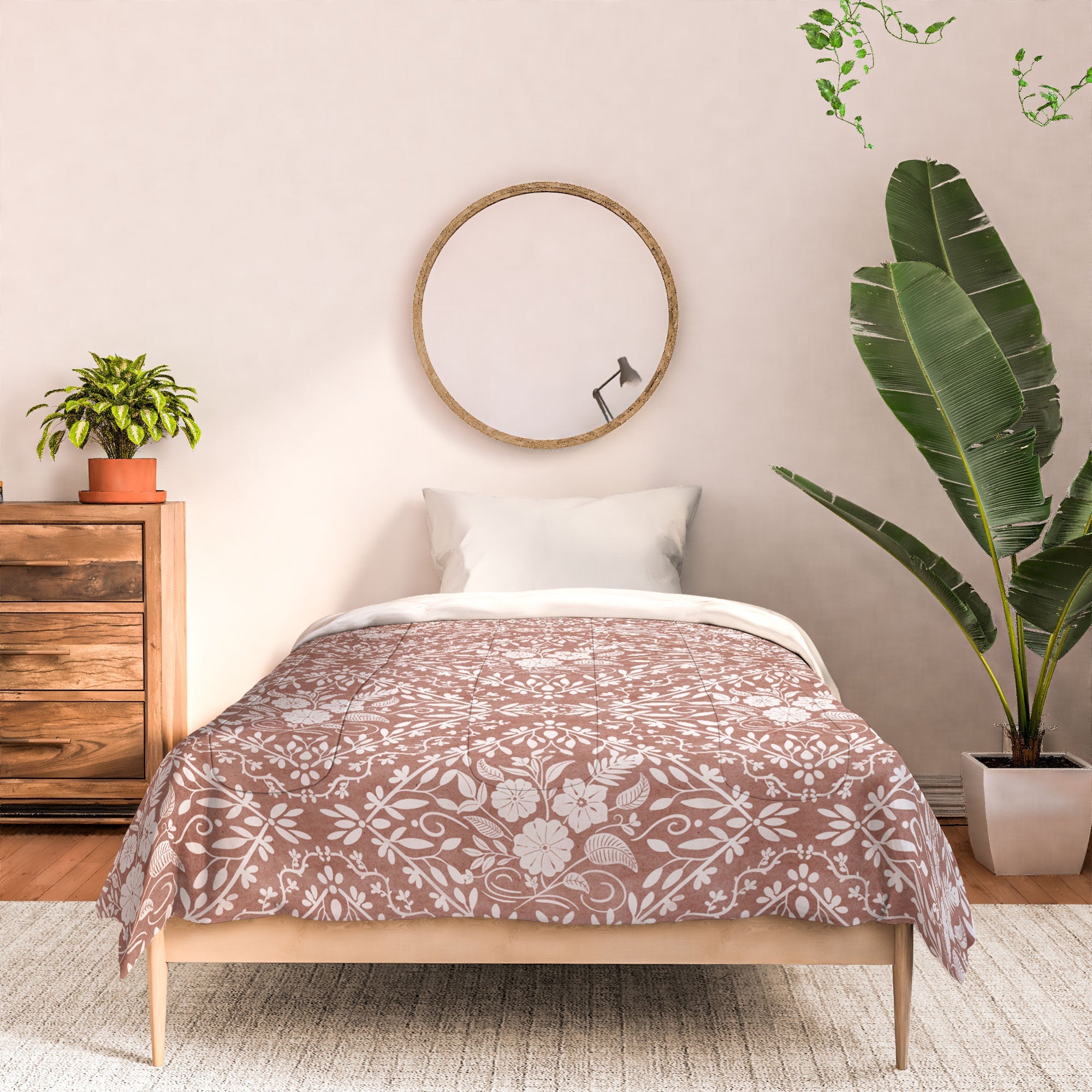 Marta Barragan Camarasa Antique Botanical Bliss Comforter