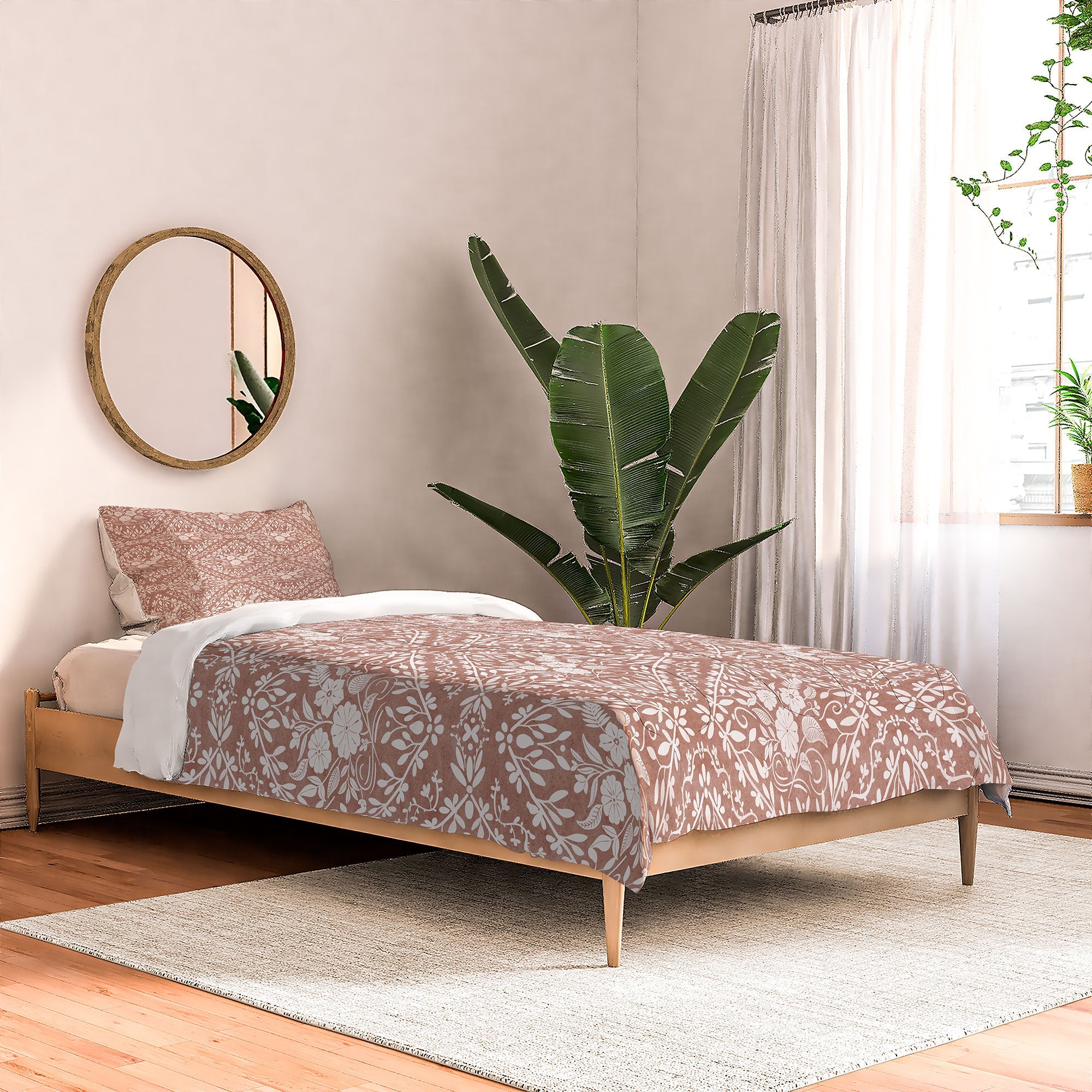 Marta Barragan Camarasa Antique Botanical Bliss Comforter