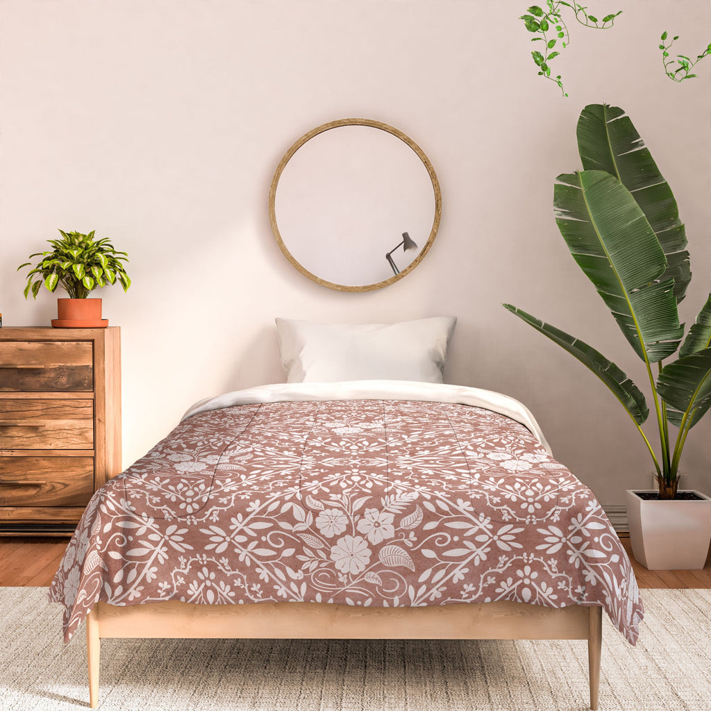 Marta Barragan Camarasa Antique Botanical Bliss Comforter