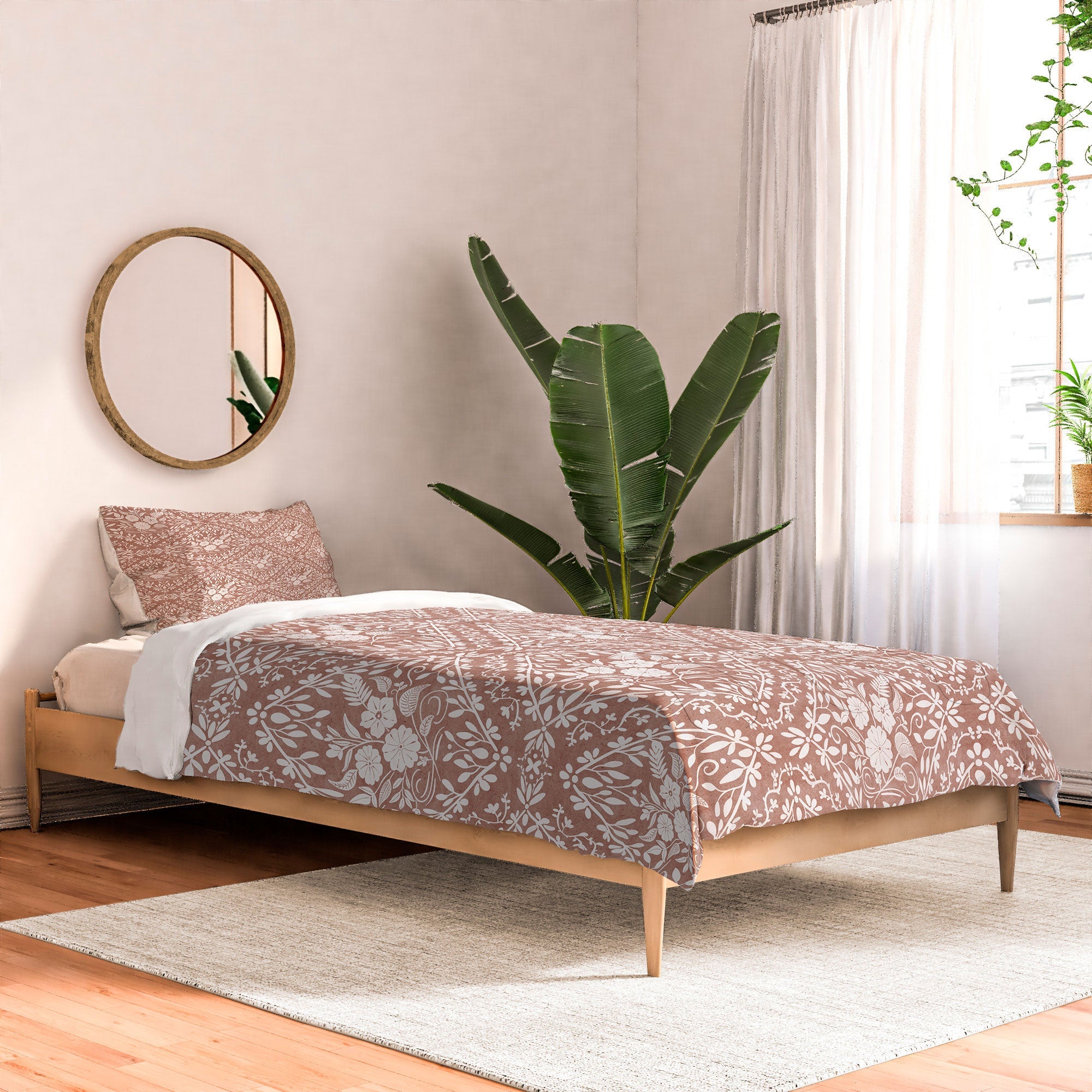 Marta Barragan Camarasa Antique Botanical Bliss Comforter