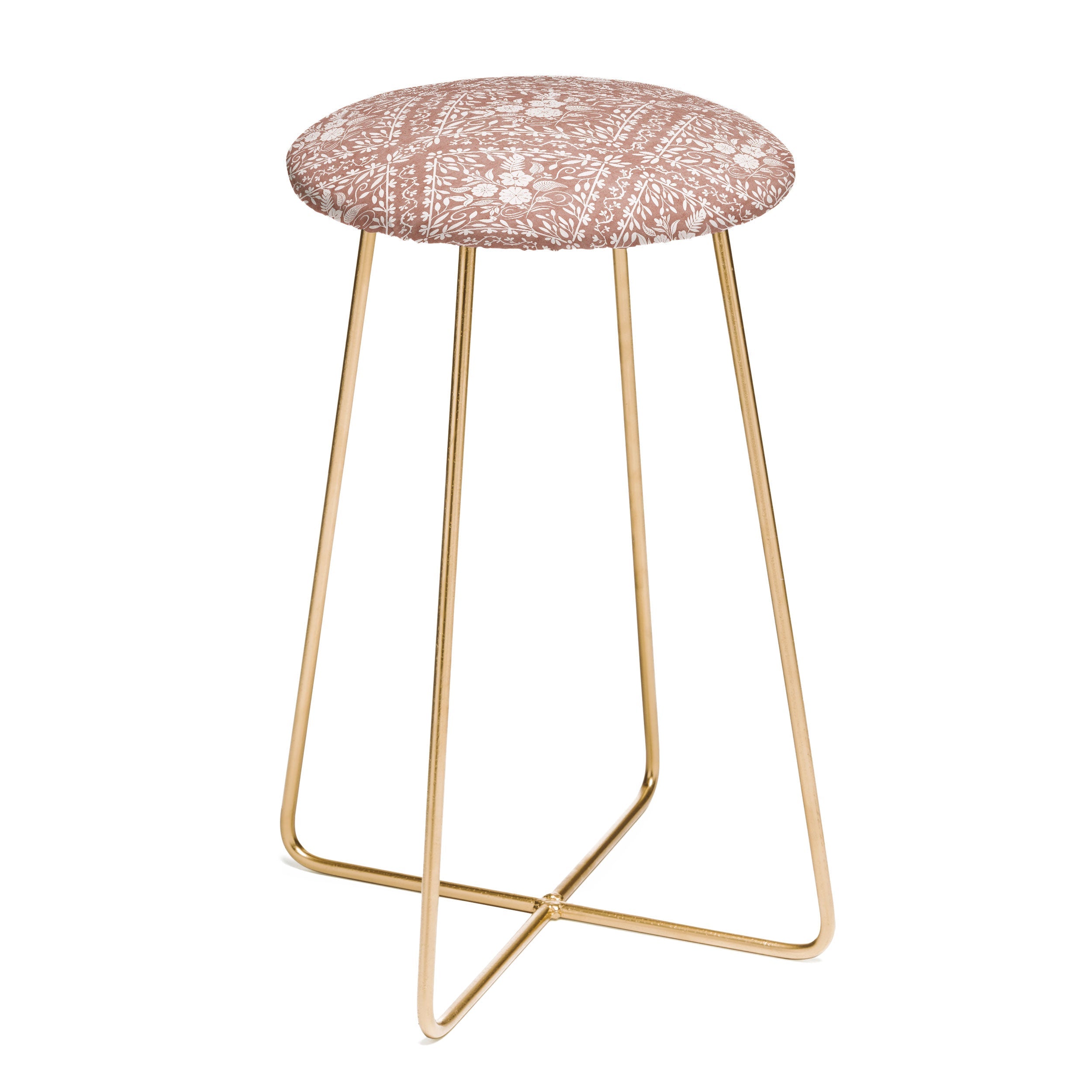 Marta Barragan Camarasa Antique Botanical Bliss Counter Stool