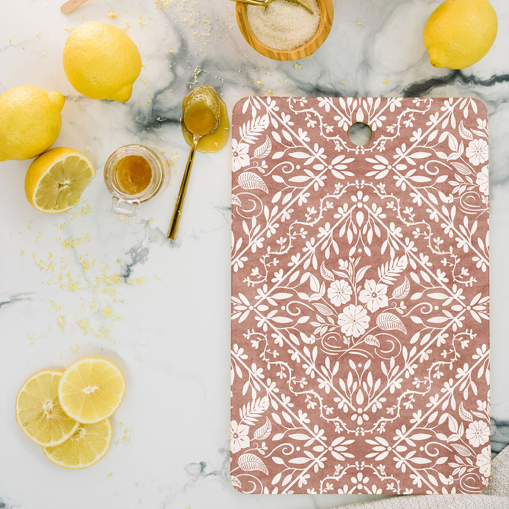 Marta Barragan Camarasa Antique Botanical Bliss Cutting Board Rectangle
