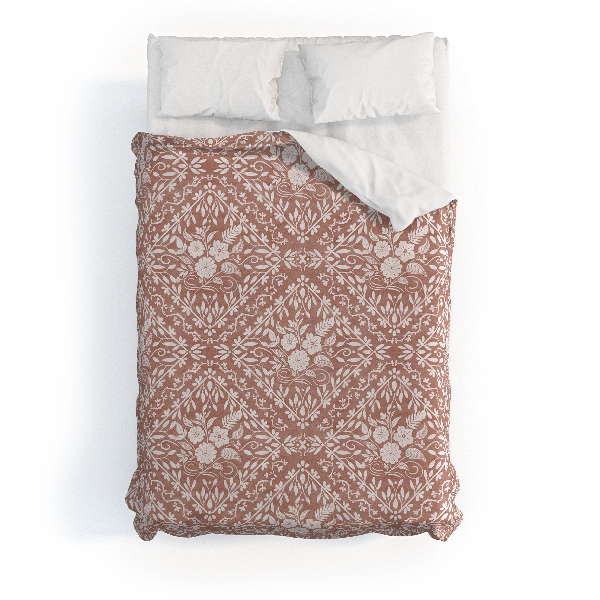 Marta Barragan Camarasa Antique Botanical Bliss Duvet Cover