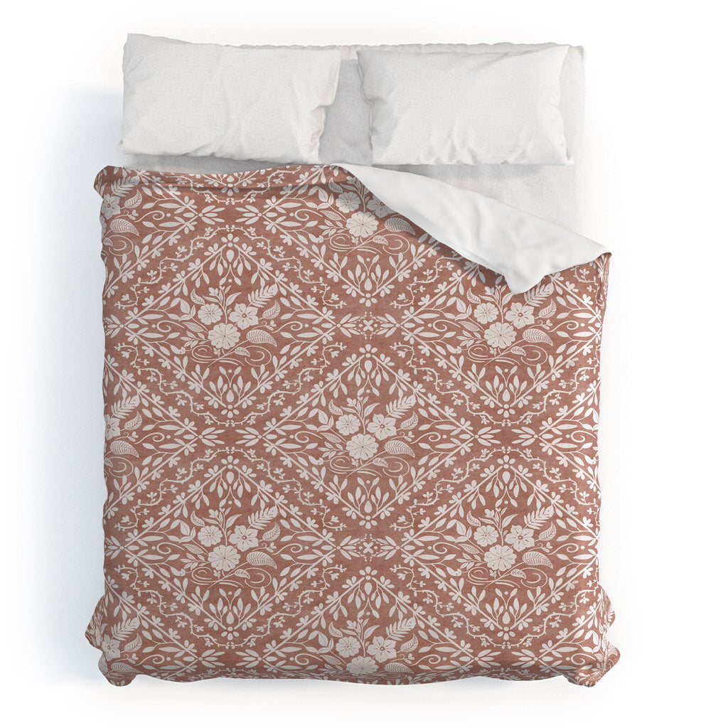 Marta Barragan Camarasa Antique Botanical Bliss Duvet Cover