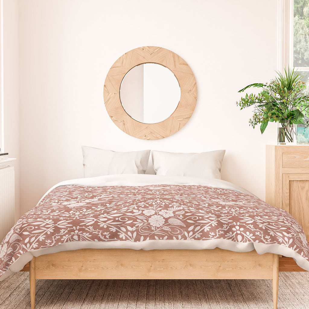 Marta Barragan Camarasa Antique Botanical Bliss Duvet Cover