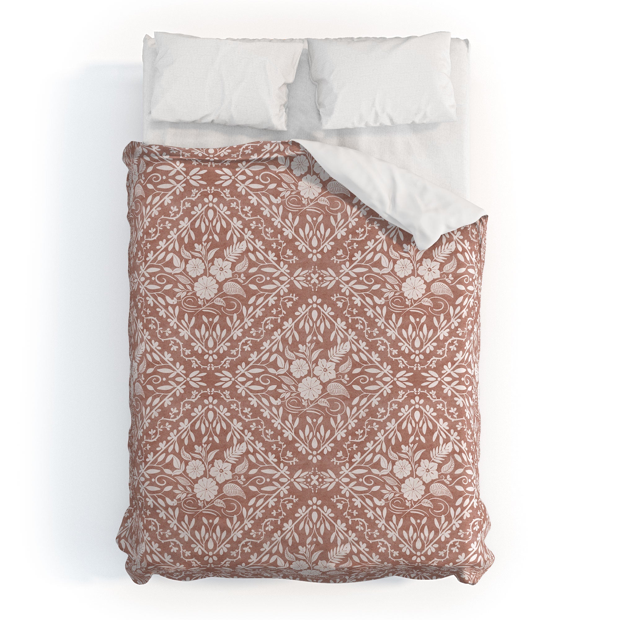 Marta Barragan Camarasa Antique Botanical Bliss Duvet Cover