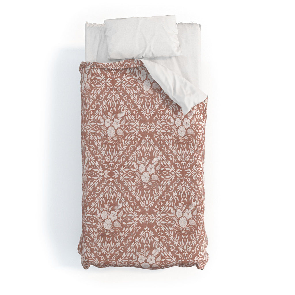 Marta Barragan Camarasa Antique Botanical Bliss Duvet Cover