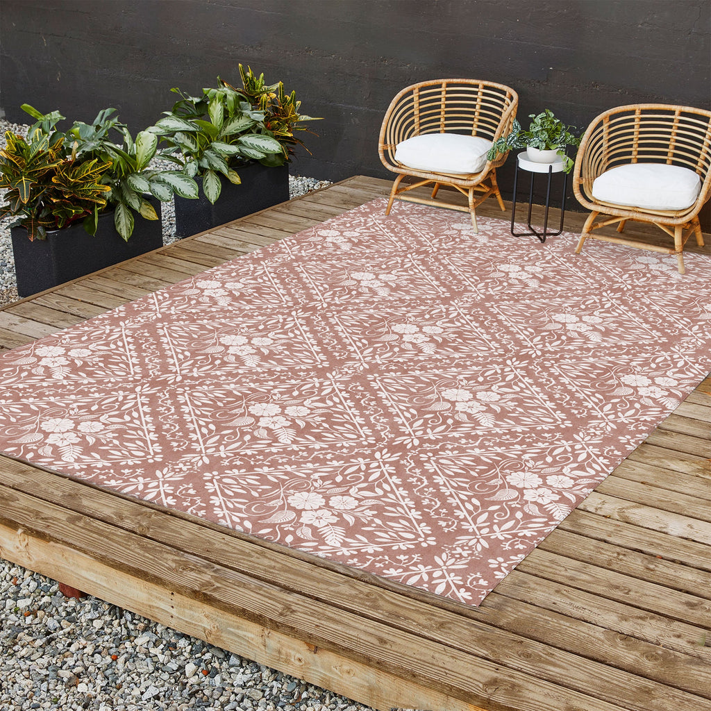 Marta Barragan Camarasa Antique Botanical Bliss Outdoor Rug